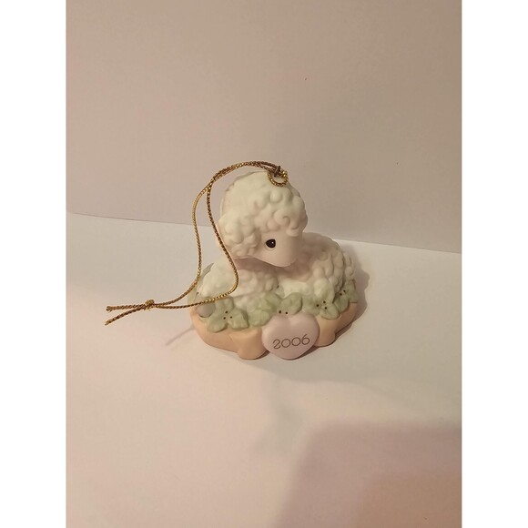 2006 Vintage Precious Moments Wishing "Ewe Sweet Christmas Dreams With Box - Picture 3 of 6